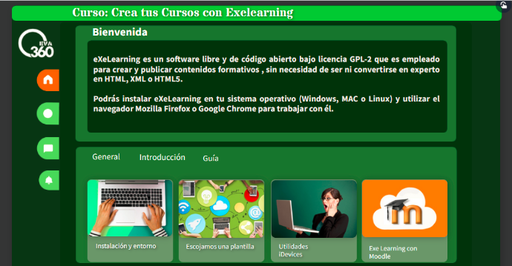 Crea tus cursos Elearning con eXe